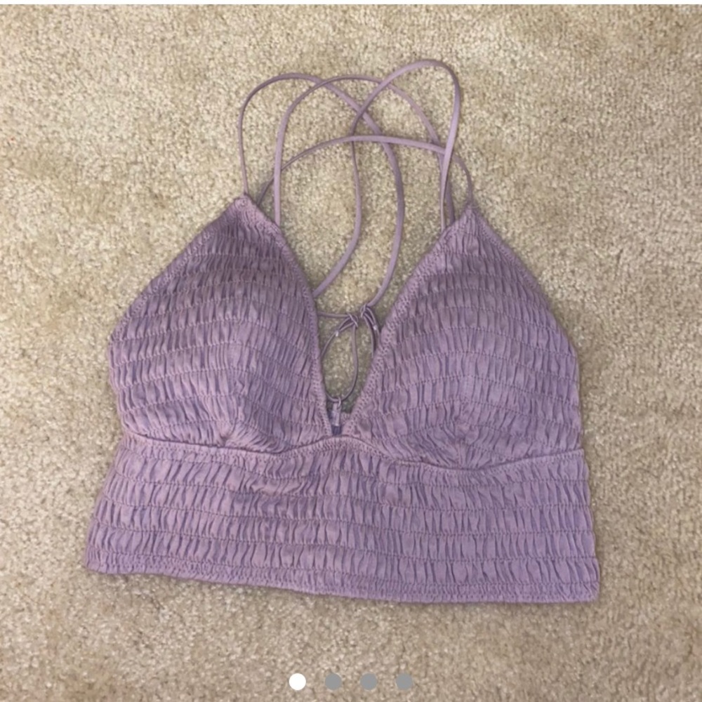 Victoria’s Secret PINK purple bralette bra